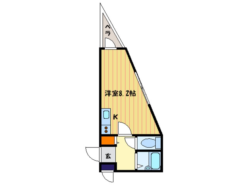 間取図 サンプラザ三越