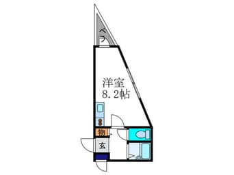 間取図 サンプラザ三越