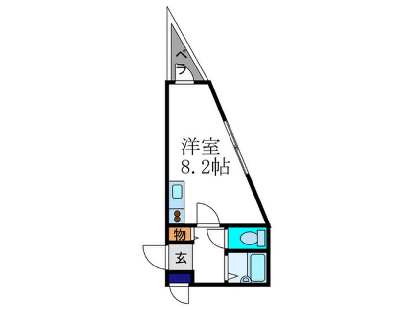間取図 サンプラザ三越