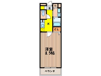 間取図 グラ－ス・ジェルメ