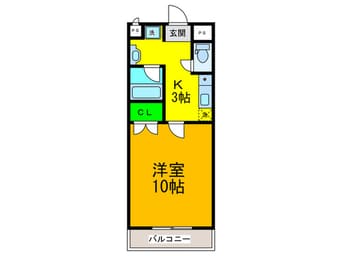 間取図 ＨＡＭＡＤＥＲＡ　ＰＵＮＴＯ