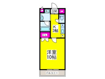 間取図 ＨＡＭＡＤＥＲＡ　ＰＵＮＴＯ