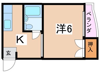 間取図 粉浜ハイツ