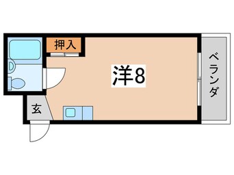 間取図 粉浜ハイツ