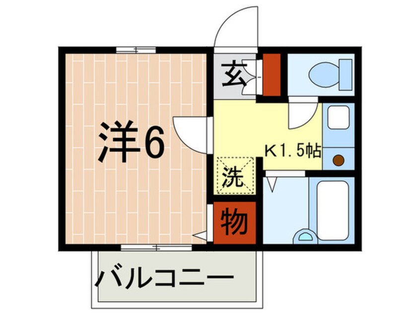 間取図 シャルムN