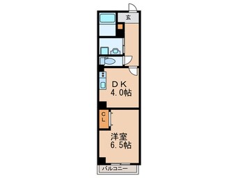 間取図 古湊第2リーフビル