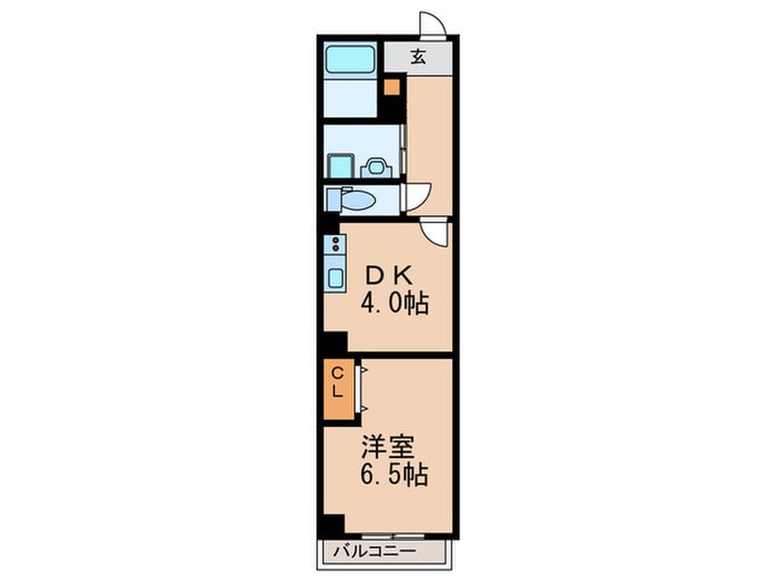 間取り図 古湊第2リーフビル