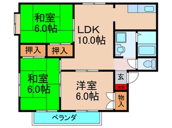 間取図 ティアーレ