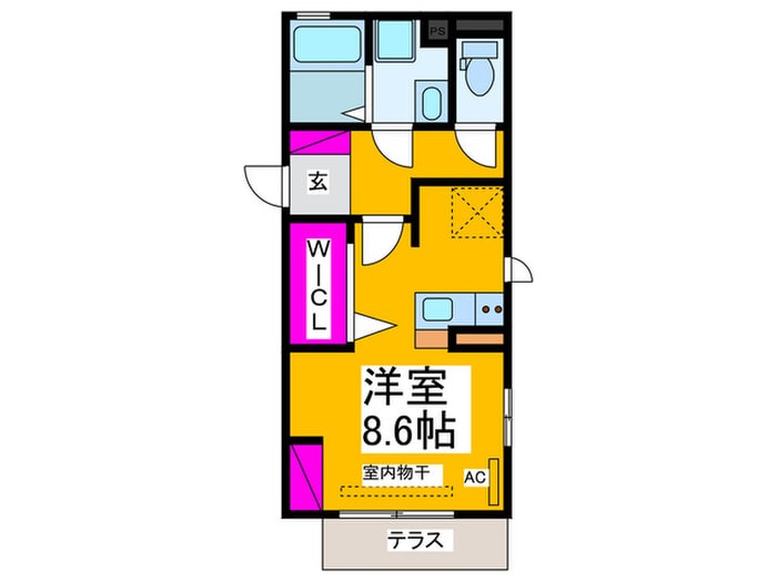 間取り図 ベル・フルールtaka