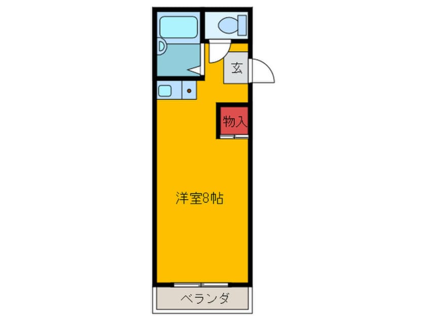 間取図 リーガルメゾン西冠Ⅰ