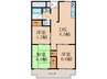 紙谷第１マンション 3DKの間取り