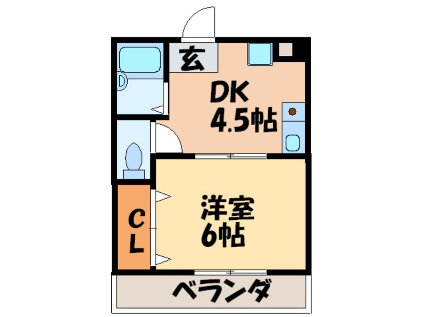 間取図 アイボリ－マンション