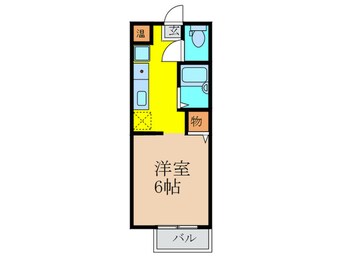 間取図 西之町ハイツ