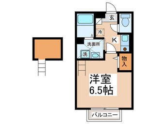 間取図 セジュ－ル山添Ｃ棟