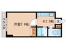 サンセール加藤Ⅱ 1Kの間取り