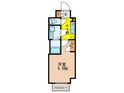 ﾗﾗﾌﾟﾚｲｽ大阪福島ﾐﾗ(1103)の間取図