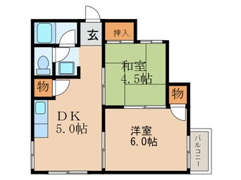 間取図 うえたいマンション