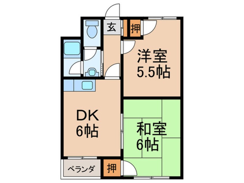 間取図 ラウンドⅡ内代