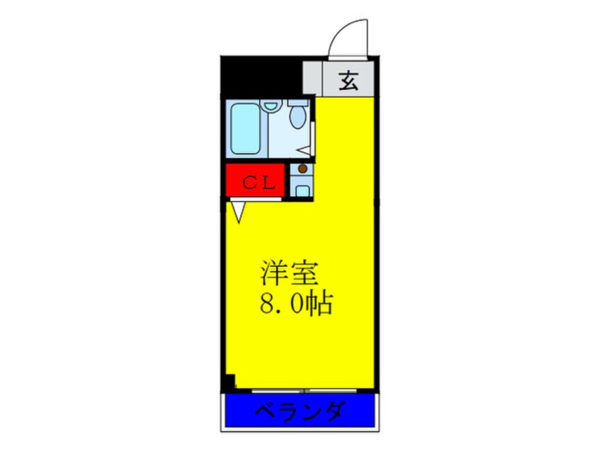 間取図 アスタリスク５２０２