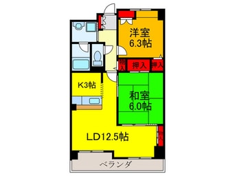 間取図 エトワール花園