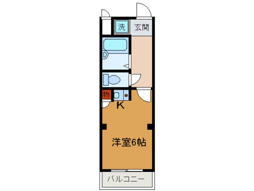 間取図 シティーコア菊水