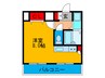 レイセニット北大阪(602) 1Rの間取り