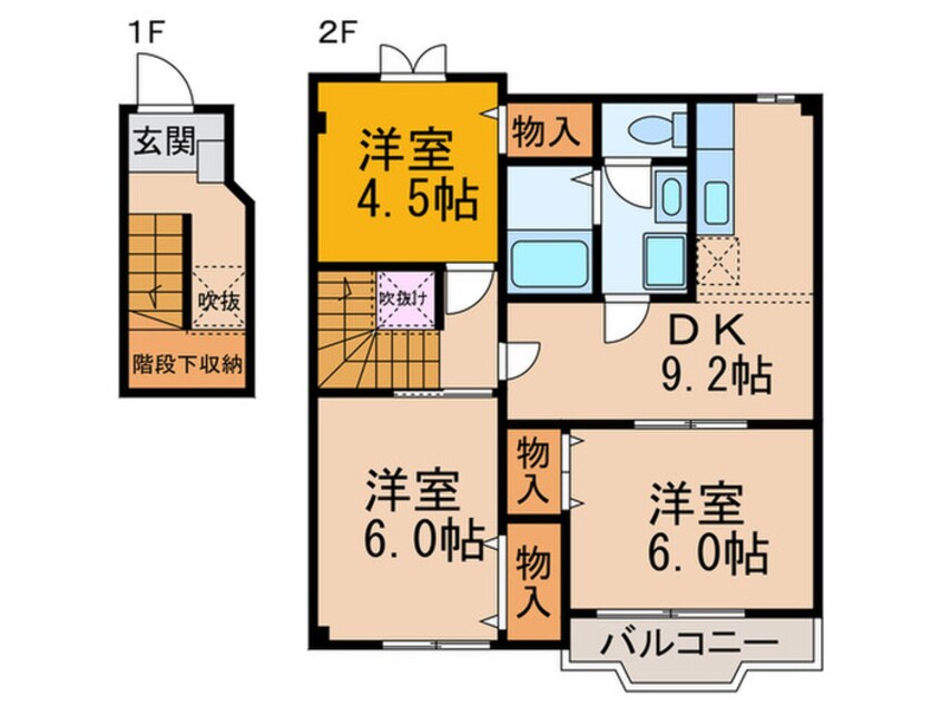 間取図 エルンテ