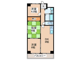 間取図 ハイグレ－ド８８