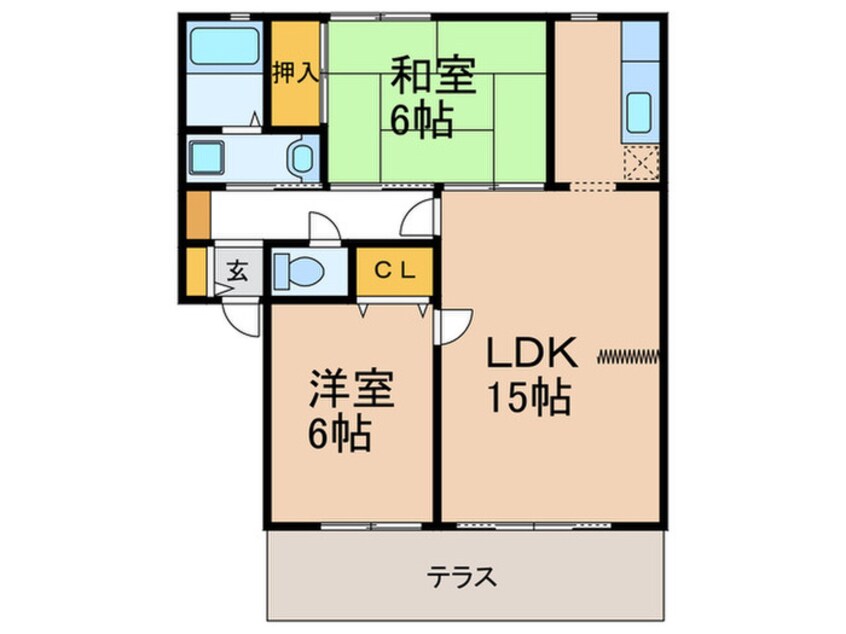 間取図 ウインディア大久保