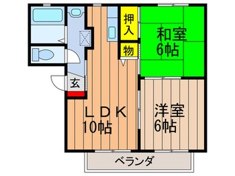 間取図 ｻﾝｽｸｴｱＣ棟