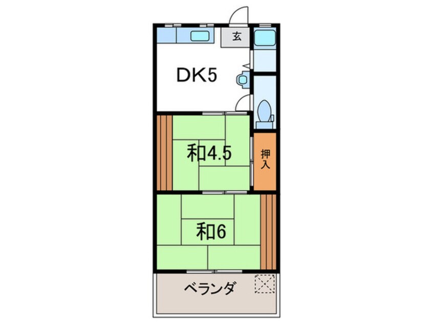 間取図 センリハイツ　Ａ棟