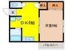 住吉サエキビル 1DKの間取り