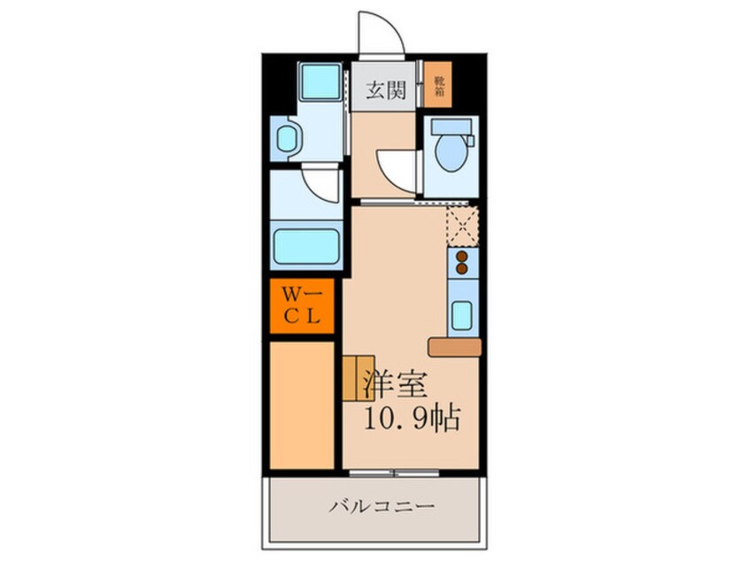 間取図 ドルチェヴィータ新大阪