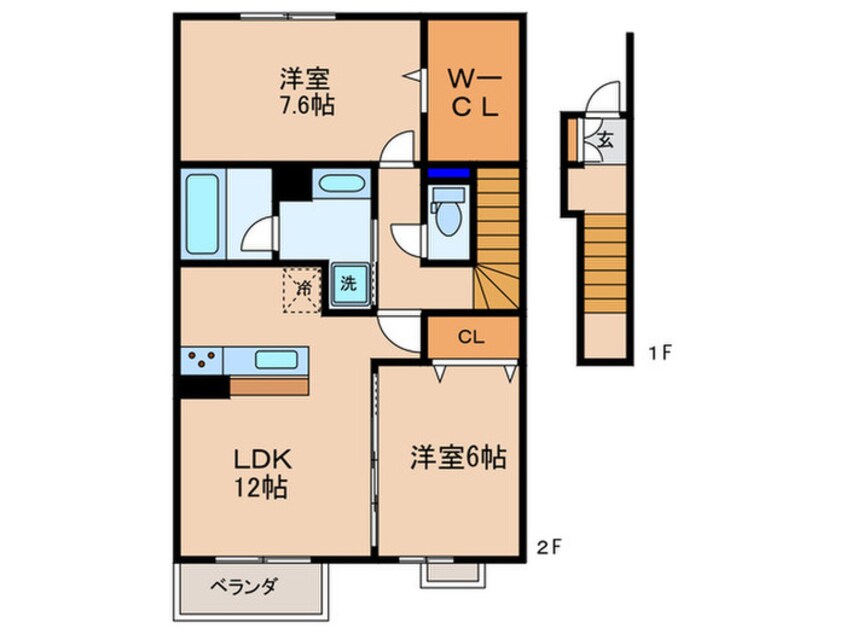 間取図 ヴィステリア・スクエア