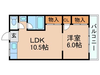 間取図 メゾン枚方