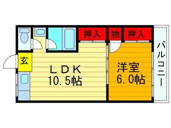 間取図 メゾン枚方