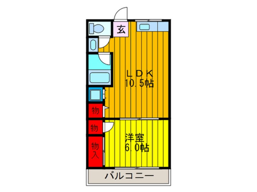 間取図 メゾン枚方