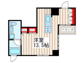 間取図 ＫＷレジデンス堺筋本町