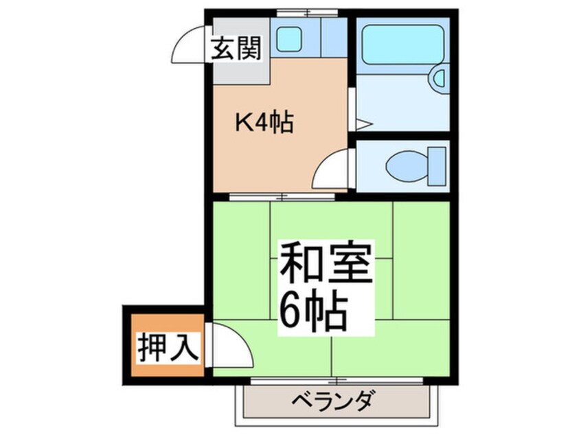 間取図 ドエル・テンヨー