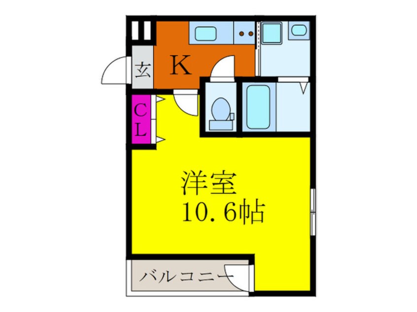 間取図 フジパレス正雀本町