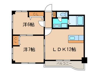 間取図 アルシェ高槻