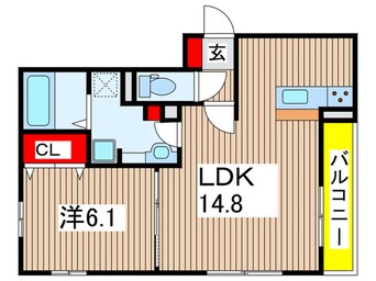 間取図 プルミエ　ラムール