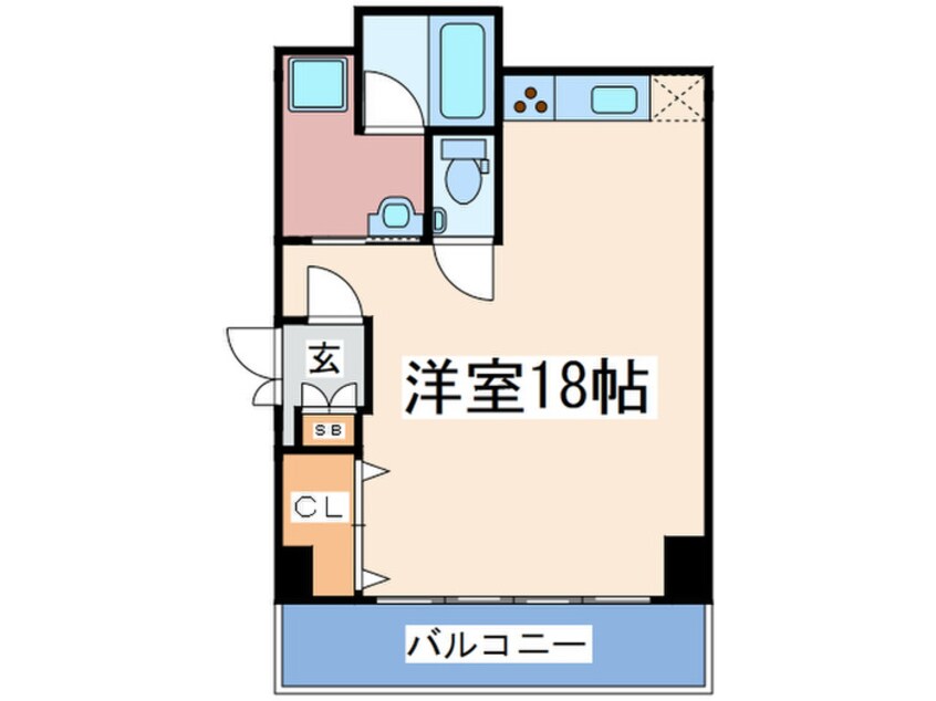 間取図 能川ビル