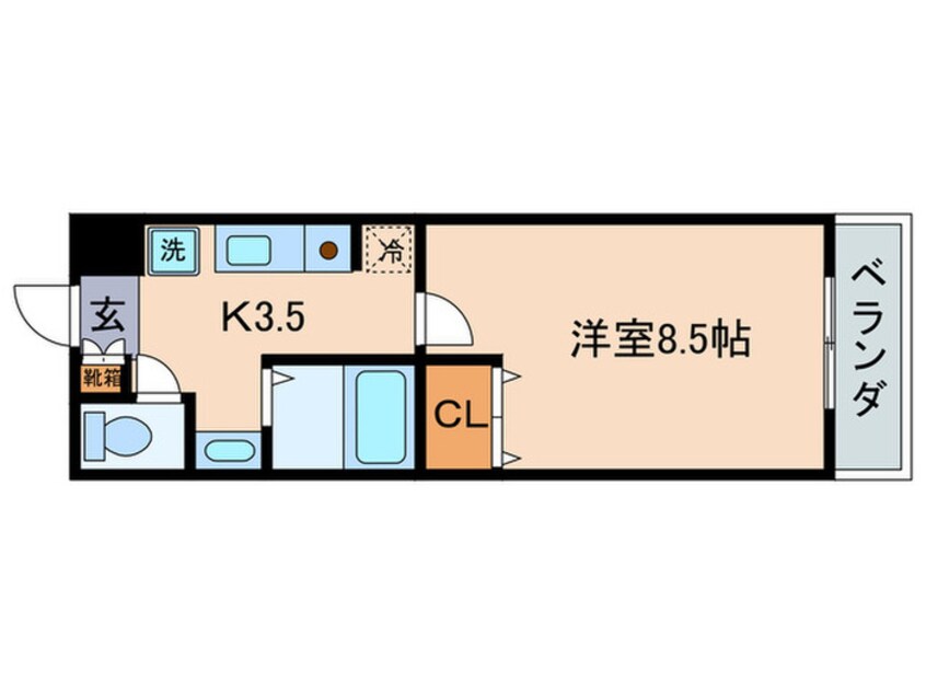 間取図 グラフィーネ草津野路東