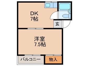 間取図 スタジオ・ラ・マンタ曽根