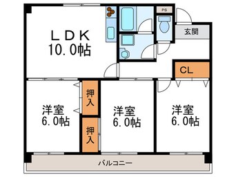 間取図 ベルフォ－レ