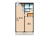 grande浜芦屋 1LDKの間取り