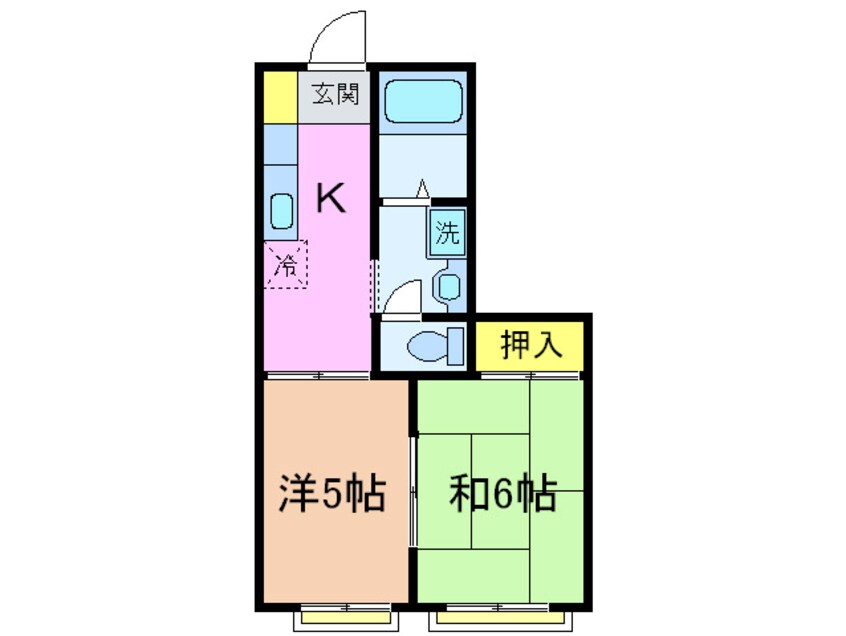 間取図 ルシエ－ル平野Ｃ棟