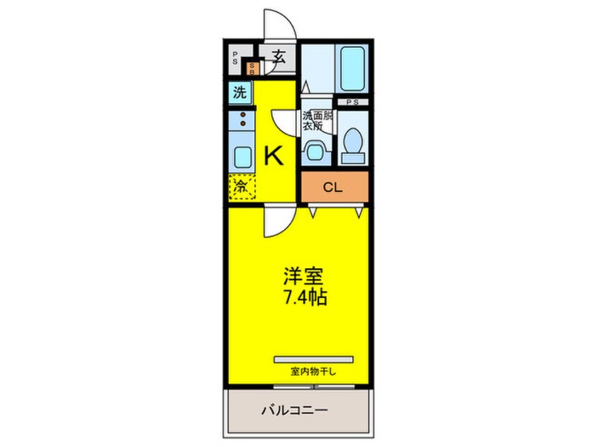 間取図 リブリ・西今川