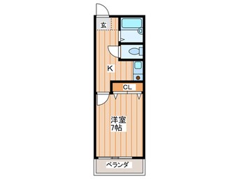 間取図 メゾン金城